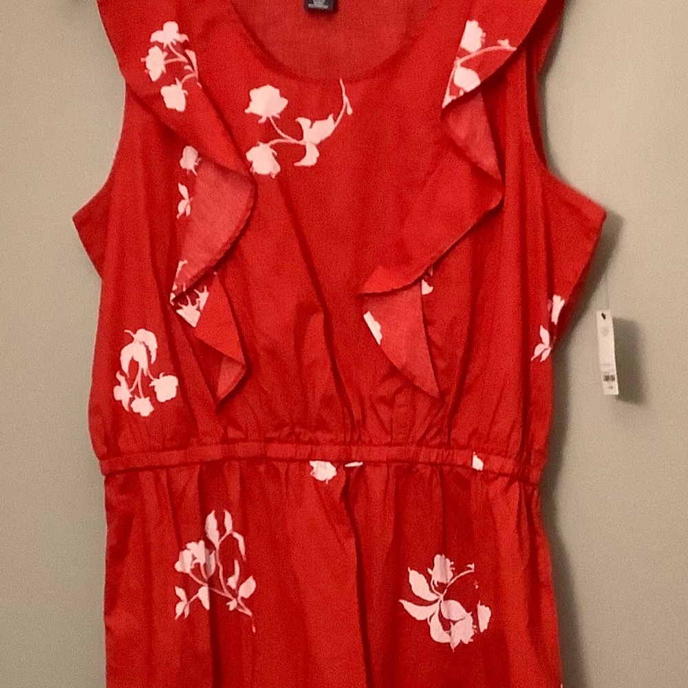Red Summer Dress - Picture 4 of 4
